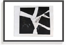 Cargar imagen en el visor de la galería, Arte Abstracto Blanco y Negro Formato A3