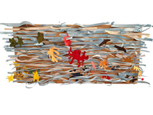 Cargar imagen en el visor de la galería, Arte inclusivo - inspirado en paisajes submarinos