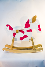 Cargar imagen en el visor de la galería, Caballo Balancín de Madera Artesanal – Juguete Solidario