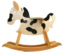 Cargar imagen en el visor de la galería, Caballo Balancín de Madera Artesanal – Juguete Solidario