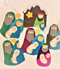 Cargar imagen en el visor de la galería, Adornos fieltro Navidad