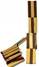 Cargar imagen en el visor de la galería, Juego de la Culebra de Madera Artesanal – Juguete Solidario