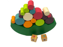 Cargar imagen en el visor de la galería, Juego de Equilibrio en Madera Artesanal – Regalo Solidario