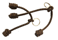 Cargar imagen en el visor de la galería, Llavero Cordón Marrón