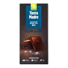 Cargar imagen en el visor de la galería, Tableta de chocolate negro 70% flor de sal
