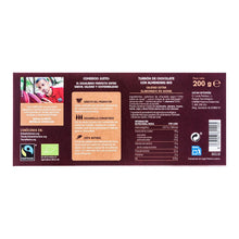 Cargar imagen en el visor de la galería, Turrón chocolate bío con almendras