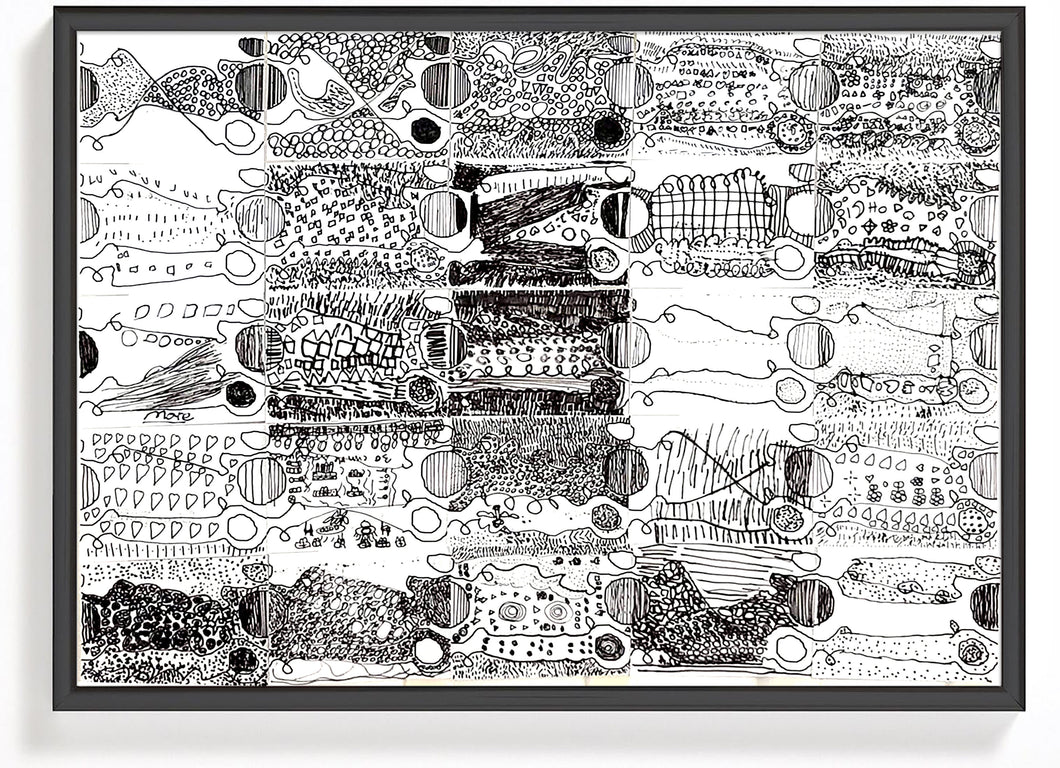 Obra de arte abstracto