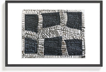 Cargar imagen en el visor de la galería, Arte Abstracto Blanco y Negro Formato A3
