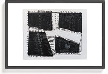 Cargar imagen en el visor de la galería, Arte Abstracto Blanco y Negro Formato A3
