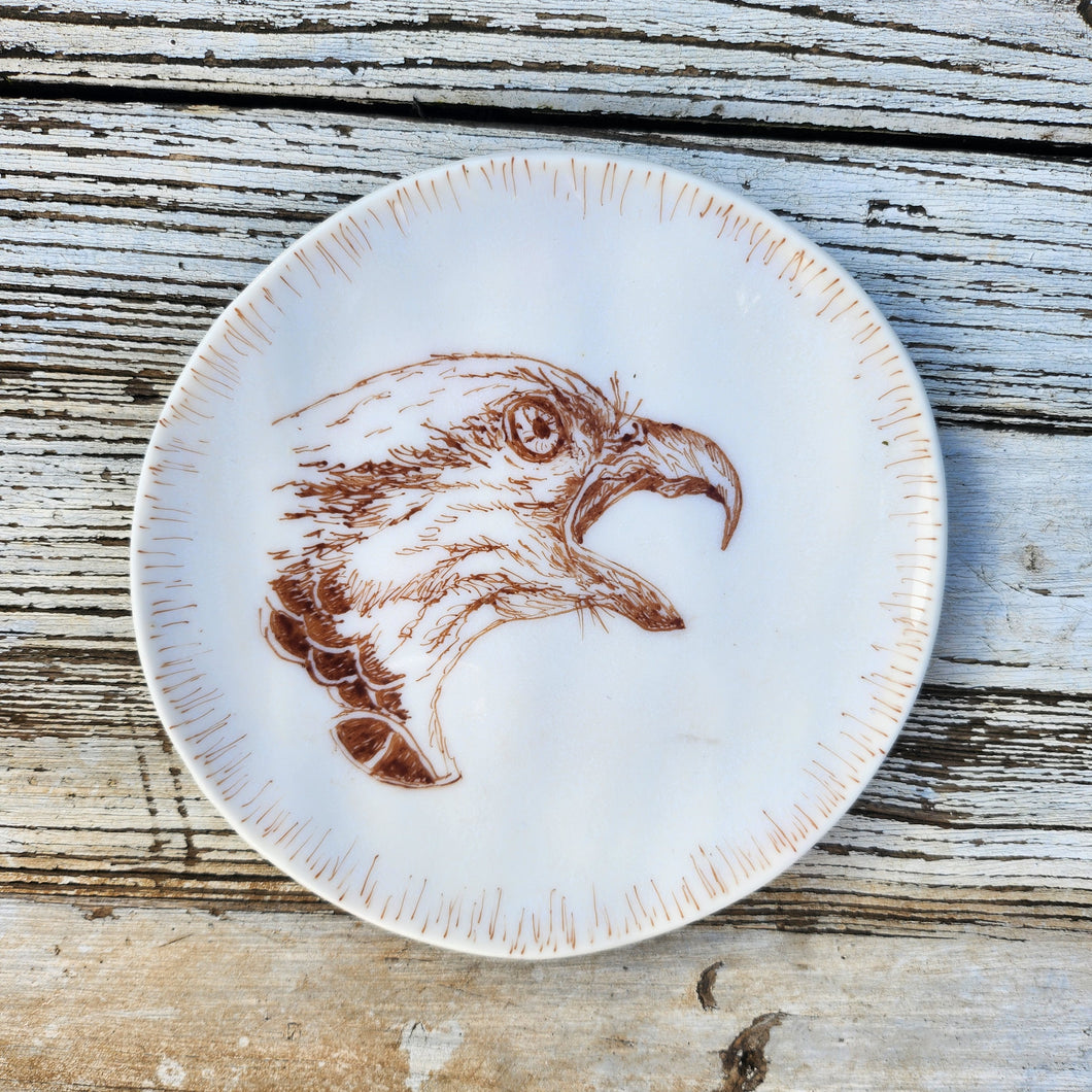 Plato pan águila