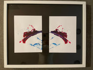 Arte inclusivo - Reflejo de una flor 1