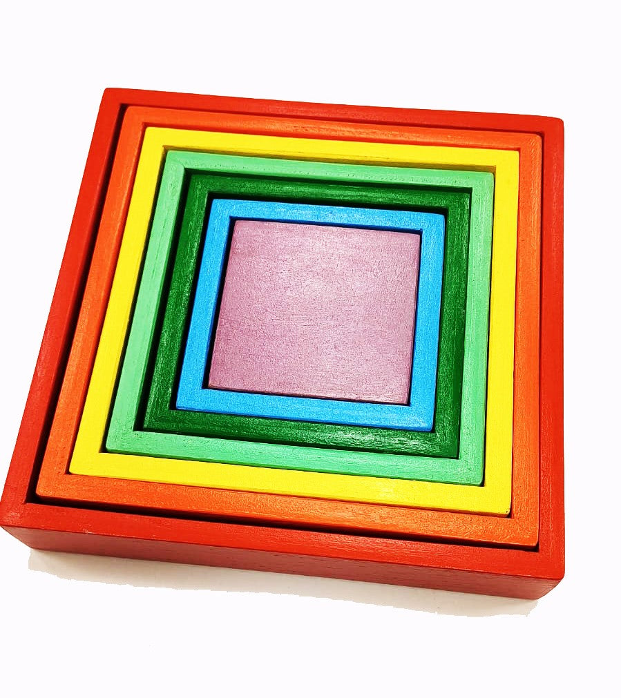 Juego Apilable Arcoíris