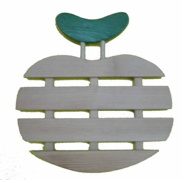 Salvamantel con forma de manzana