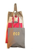 BOLSA DE TELA DE VARIOS COLORES - ECO