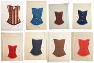 Bolsa ropa interior con corsé en tela
