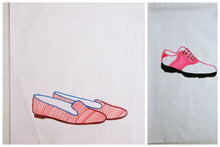 Cargar imagen en el visor de la galería, Bolsa para zapatos pintada a mano
