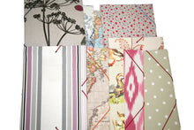 Cargar imagen en el visor de la galería, Carpetas tamaño folio forradas de tela. Con diferentes estampados
