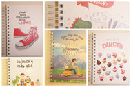 Cuadernos con mensaje tamaño A5