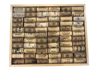 Salvamanteles de madera y corchos