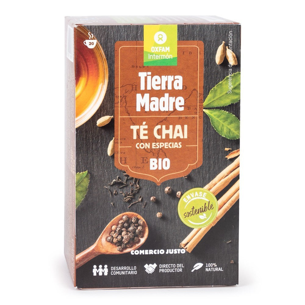 Té chai con especias bío
