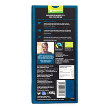 Cargar imagen en el visor de la galería, Tableta de chocolate negro 70% flor de sal
