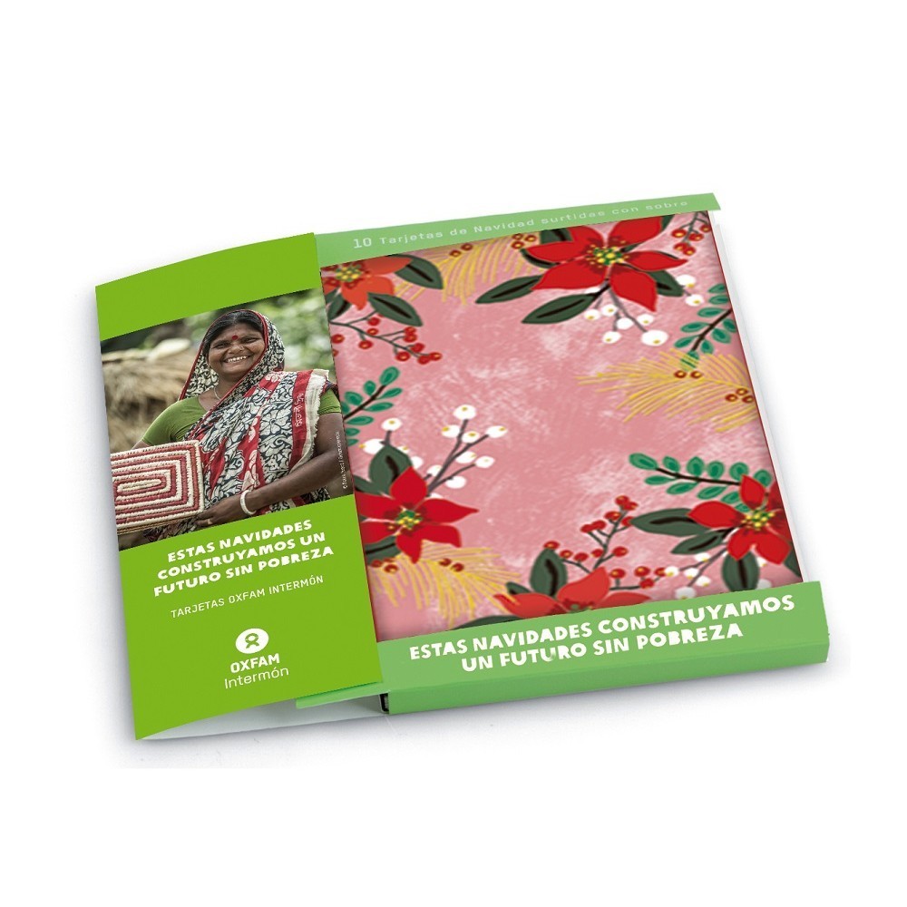 Christmas, tarjeta de Navidad Oxfam Intermon