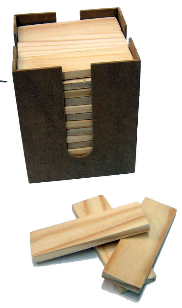 Juego torre de madera
